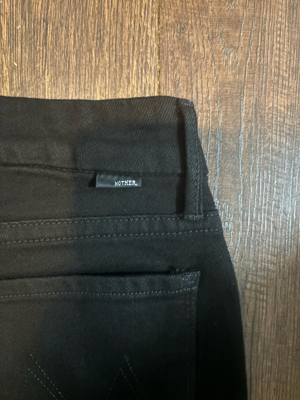 MOTHER Women Jeans Skinny Black - Picture 3 of 8
